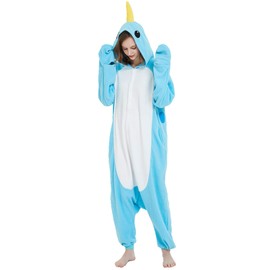 Sqlszt Animal Onesie Adult Unisex One Piece Cosplay Costume Pajamas