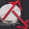 Centre Finder, Line Ruler Made of Aluminium Alloy, Centring Ruler,