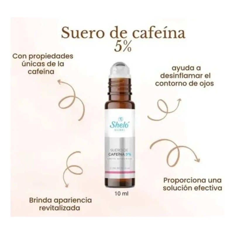 Suero Cafeína Contorno Ojos Shelo Nabel Pzas