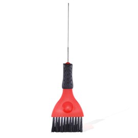 Baluue 3pcs Hair Dye Brush Stainless Steel Pin Tail Easy Salon Dye Applicator for Home Use