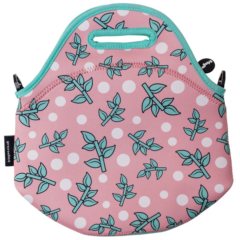 Fringoo® Kids Lunch Bag Neoprene Thermal Insulated Zipped Pocket Shoulder