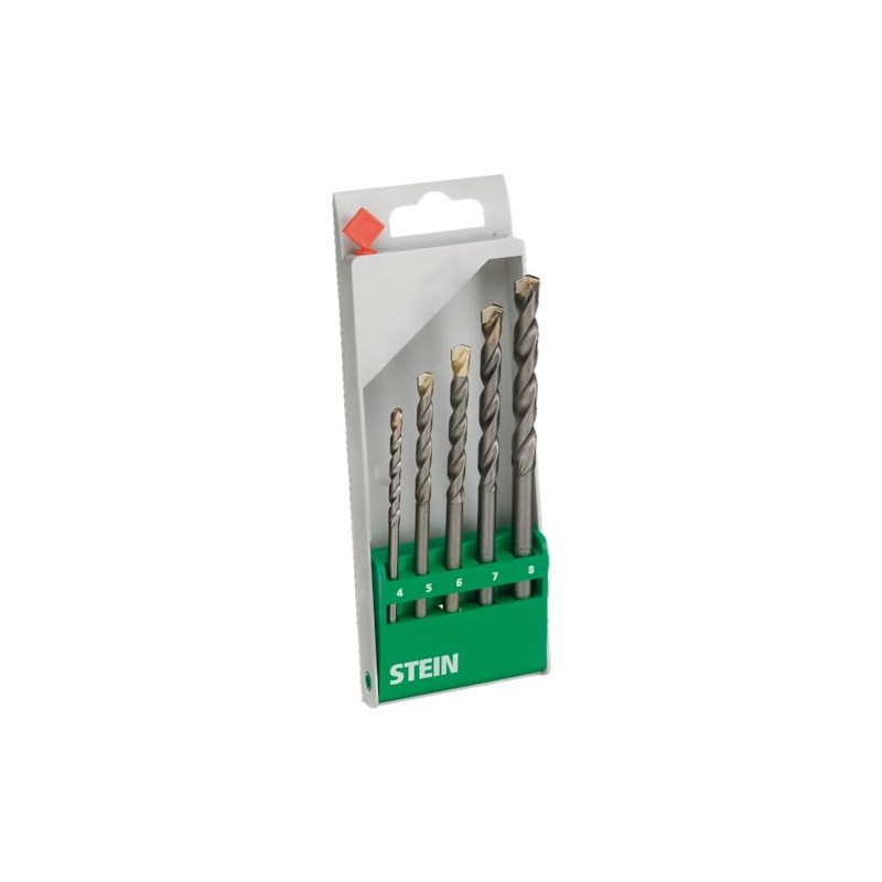 Dönges Masonry Drill Bit Set with Carbide Blade 8 Pieces