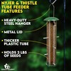 Finch Bird Feeder for Outdoors (16 Ports) Thistle & Nyjer
