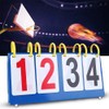 Portable Flip Sports Scoreboard Score Conuter for Table Tennis Basketball
