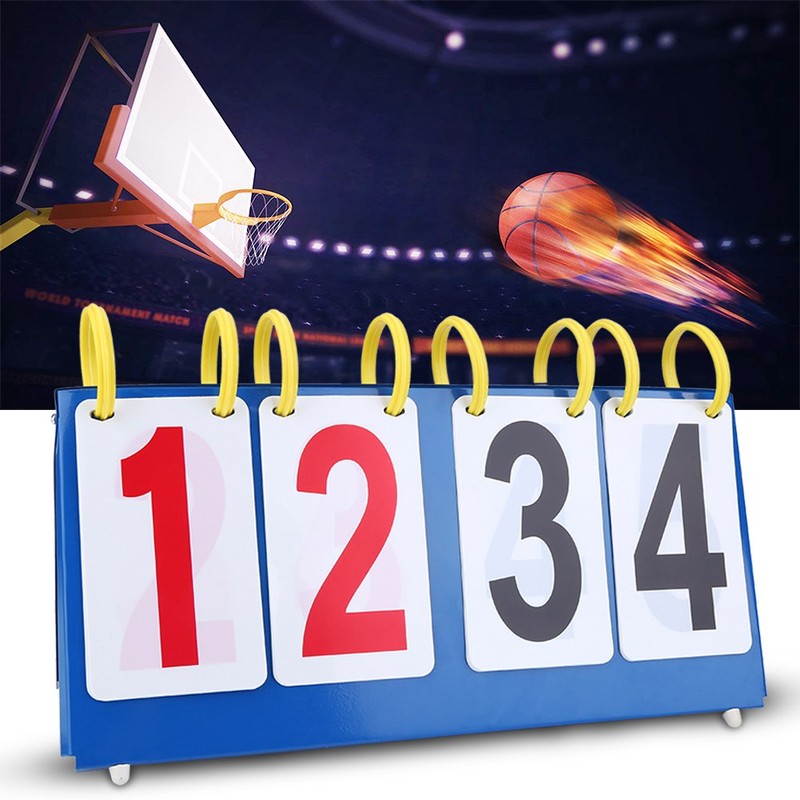 Portable Flip Sports Scoreboard Score Conuter for Table Tennis Basketball
