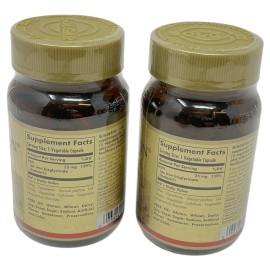 Solgar Gentle Iron®, 25 mg, 90 Each Bottle-180 Total Vegetable Capsules, Lot of 2