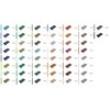 24 Docks of Embroidery Thread Each Approx. 8 m /