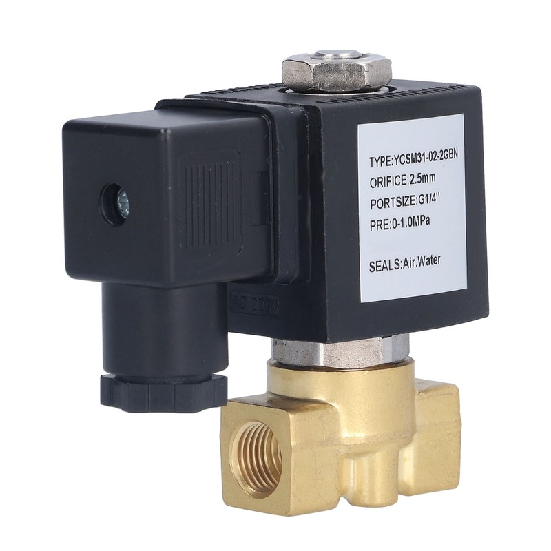 Solenoid Valve Small Power Moisture Proof Electromagnetic Valve for Industrial