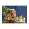 Dehner Natura Wild Bird Peanut Butter House Triple Feeding Station