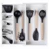 KitchenEdge Adjustable Kitchen Drawer Organizer for Utensils and Junk, Expandabl