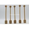 Unbranded Wooden Honey Dipper Wood Stirring Stick Jam Rod Spoon