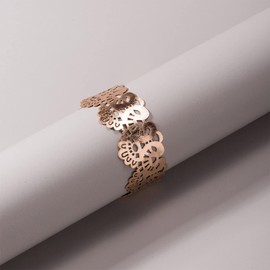 Sttiafay Gold Lace Choker Necklace Exaggerated Chunky Chain Choker Collar Necklace Gothic Statement Necklace Jewellery for Women Teenagers Girls