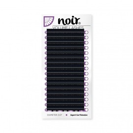 Noir Volume Lashes Russian Volume Lashes Individual 0.07 C curl 11mm Eyelash Extensions
