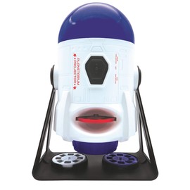 Lexibook, 2-in-1 Constellations and Images Planetarium Projector, 24 Images to Discover Space, 2 Constellation Domes, STEM, White/Blue, NLJ180US