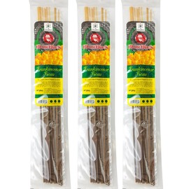 Blunt Black 10.5" Hand Dipped Incense Sticks 3-Packs - 12 Sticks Each - Choose Your Scent (Frankincense Fiesta)
