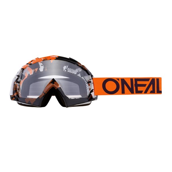 O'Neal B-10 Goggle Pixel Crossbrille Klar Motocross DH Downhill MX