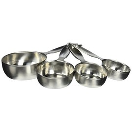 Amco Advanced Performance Measuring Cups Baking Supplies, Multisizes, Silver