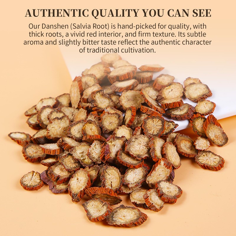 Hee Creek Salvia Root Slices 300g/10.58 Dried Dan Shen Herb