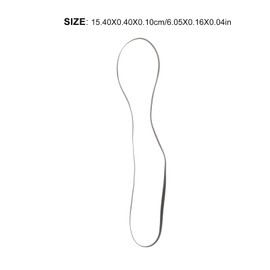 Operitacx 6pcs Turntable Belt Replacement Durable Rubber Phonograph Belts for Record Players High Strength Wear Resistant for Restoring Vinyl Performance