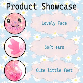 RHQFDM 2 Pieces Axolotl Toy, Axolotl Stress Toy, Squeeze Toy for Children and Adults, Anti-Stress Axolotl Toy, Stress Relief Squishy Ball, Squee Toy for Party (Green + Yellow)