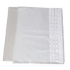 100 Pcs A4 Plastic Punched Punch Pockets 30 Micron for