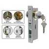 Storefront Door Lock Alsecure Commerical Mortise Lock, Swing Deadbolt, Solid