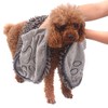 BundleMall Pet Bath Towel,Chenille Dog Microfibre Drying Towel, with Hand
