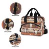 CZXW Western Aztec Lunch Bag Insulated Waterproof Reusable Tote Bag