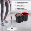 Spin Mop and Bucket with Wringer Set, 360° Mop Bucket