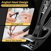 Kingfun Toenail Clippers for Seniors, Ingrown Toe Nail Clippers for