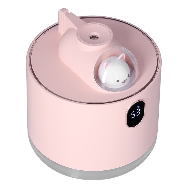 500ml Large Capacity Humidifier Spacecraft Night Light USB Charging Car