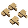 4 Pair Bike Brake Pads with Installation Tools Metal Reliable