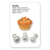 PME MR151 Round Plunger Cutters, Small, Medium, Large Sizes, Set