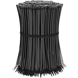 HeiKab Industrial Cable Ties Professional Cable Ties UV-resistant Black