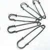 Wohlstand Pack of 12 safety pins, safety pins, 60 mm,
