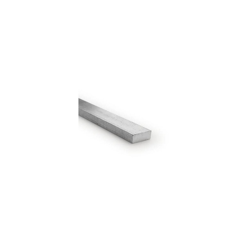 1018 Carbon Steel Rectangular Bar, Unpolished (Mill) Finish, Cold Finished