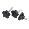 ORANXIN Star Screws Knurled Screws Head Diameter 38 mm Knob
