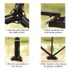 DONGKER Arrow Fletching Jig, Adjustable ABS Fletching Device, DIY Archery