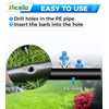 Hicello 100PCS 90 Degree Misting Nozzle Irrigation, Sprinklers Sprayer for