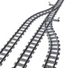 Building Blocks Train Track System - Urban Railway Accessories for