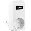 revolt Thermostat Radio Socket: Socket Thermostat with Mobile Control Unit