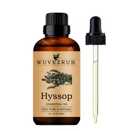 Hyssop Essential Oils, 30ML Pure and Natural Hyssop Essential Oil for Aromatherapy Diffuser /1 Fl Oz- Hyssop