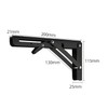 Heavy Duty Folding Shelf Brackets 200mm - 90 Degree Angle