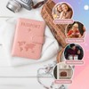 Porta Pasaporte con Bloqueo RFID, Set de 2 Fundas para