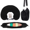 CPCOIN Travel Neck Pillows for Airplanes Stuffable Neck Pillow for