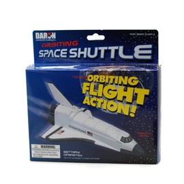 Daron Flying Space Shuttle on a String