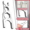 Yaocom 7-3/4 Spud Wrench Flush Valve Wrench Ergonomic Multiple Wrenches