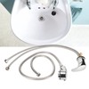 Shampoo Bed Faucet Kit Ceramic Valve Good Sealing Hot Cold