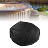 Round Bathtub Cover, Outdoor Furniture Dust Cover, 190 Silver Polyester
