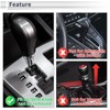 RATCHROLL Universal Gear Shift Knob Faux Leather Stick Shifter Lever